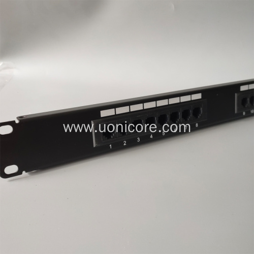 UTP 16 Ports CAT5E Ethernet the patch panel